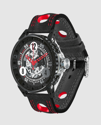 Review High Quality B.R.M Replica Watches For Sale BRM Racing V17-48 Titanium and Skeleton